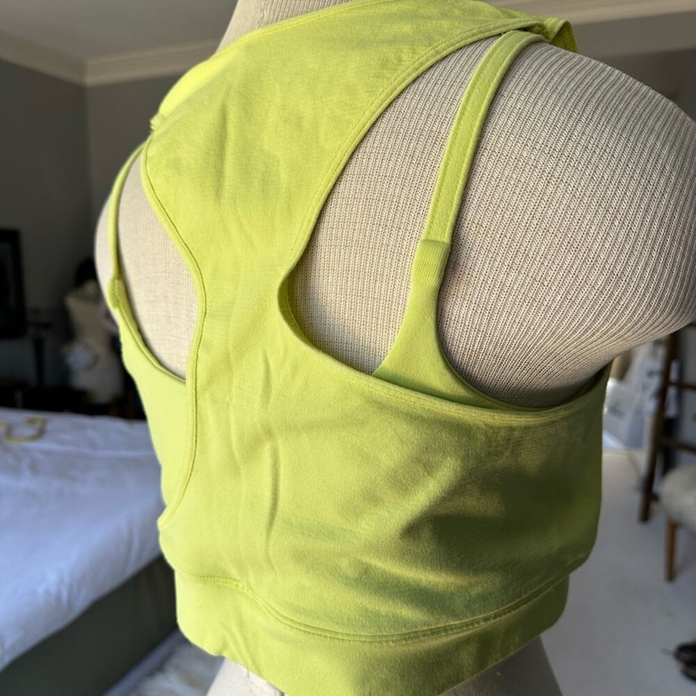 Free People neon yellow/green sports bra - Picture 4 of 9